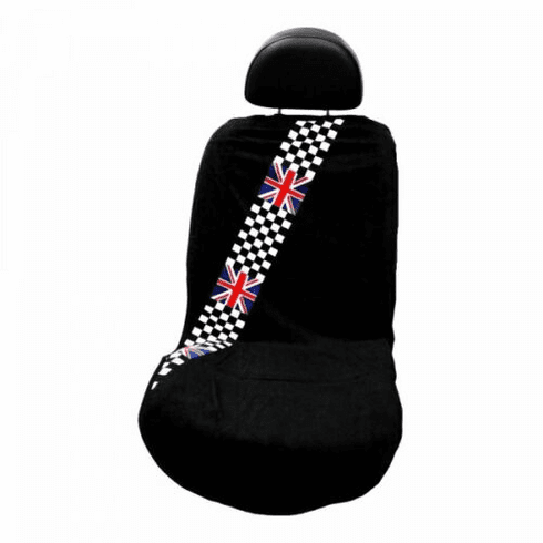 Seat Armour Seat Protector Cover/Towel w/ NCheckered Flag Logo