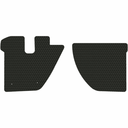 Toyota HINO Black Rubber All-Weather Floor Mats Fits Cabover 2012-2020