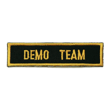 DEMO TEAM PATCH DEMO TEAM PATCH