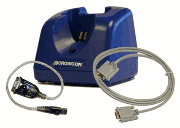 Crowcon Charger Interface Kit (includes single way charger / interface and PC lead, multi-region power supply) - C011305