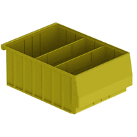 Bin w/ Divider<br>(14D x 10W x 11D)</br> Bin w/ Divider<br>(14D x 10W x 11D)</br>