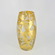 AMARYLLIS 10" Brush Gilded Vase