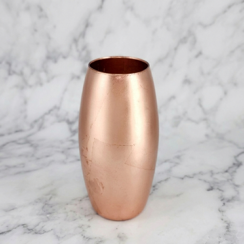 AMARYLLIS 10" Solid Gilded Vase