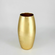 AMARYLLIS 10" Solid Gilded Vase