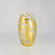 AMARYLLIS 12" Brush Gilded Vase