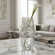 AMARYLLIS 12" Marble Gilded Vase