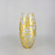 AMARYLLIS 15" Brush Gilded Vase