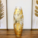AMARYLLIS 20" Brush Gilded Vase