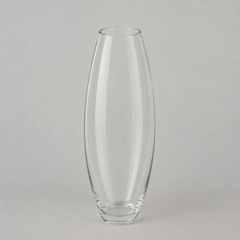 AMARYLLIS 20" Glass Slim Bullet Vase