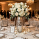 AMARYLLIS 20" Marble Gilded Vase
