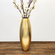 AMARYLLIS 20" Solid Gilded Vase