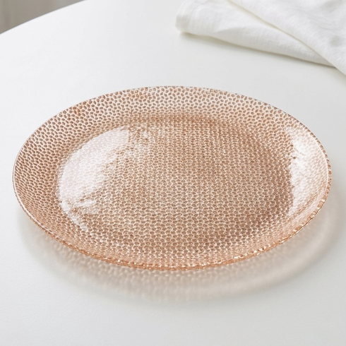 CABANA Gilded Glass Dinner Plate