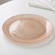 CABANA Gilded Glass Dinner Plate