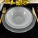 CABANA Glass Dinner Plate Set