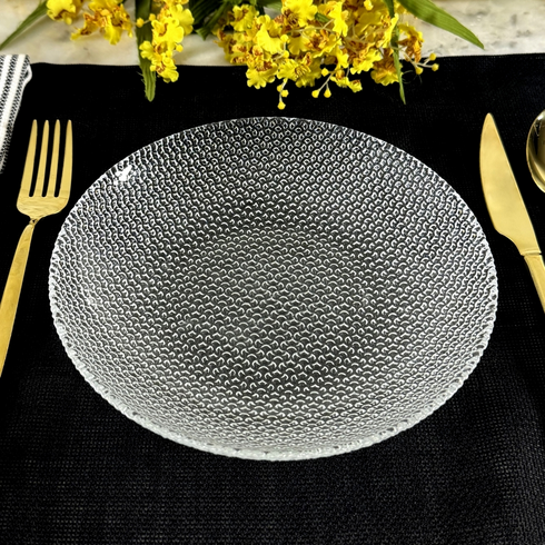 CABANA Glass Soup Plate