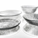 CASCATA 16PC Glass Dinnerware Set