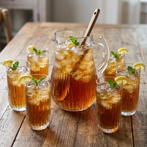 CASCATA Glass Entertaining Set