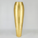 DOME 28" Solid Gold Gilded Glass Oval Vase