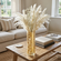 FLORA 16" Marble Gilded Vase