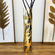 FLORA 20" Brush Gilded Vase