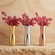 GILT 12" Gilded Glass Hourglass Vase