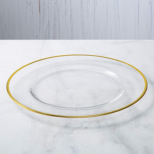 GILT 13" Charger Plate Gold
