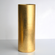 GILT 8.5" Gilded Glass Cylinder Vase