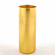 GILT 8.5" Gilded Glass Cylinder Vase