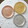 HELIOS Gilded Glass Dinner Plate
