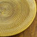 HELIOS Gilded Glass Dinner Plate
