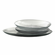 HELIOS Glass Dinner Plate Set