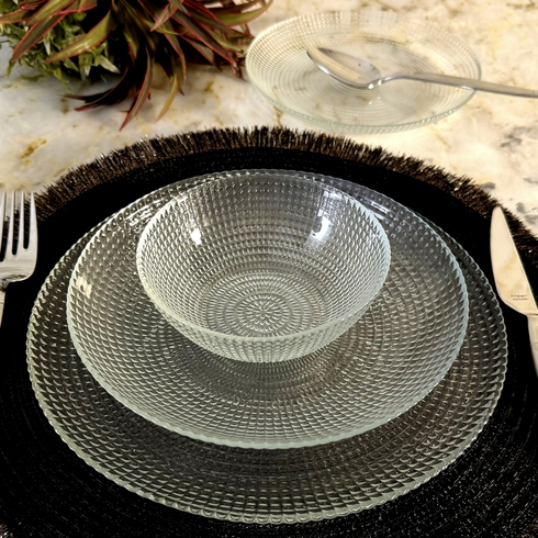 HELIOS Glass Dinnerware Set