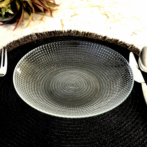 HELIOS Glass Soup Plate