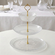 Helios Glass Tiered Plate
