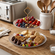 Helios Glass Tiered Plate