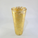 IRIS 12" Marble Gilded Vase