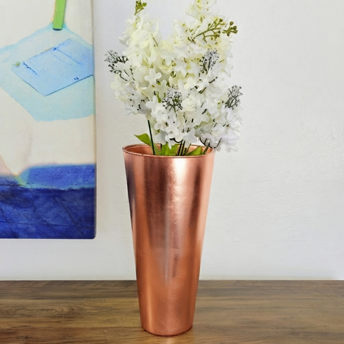 IRIS 12" Solid Gilded Vase