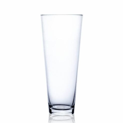 IRIS 16" Glass Taper Vase