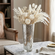 IRIS 16" Marble Gilded Vase