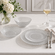 Marquis Gilded Glass 16 pcs. Dinnerware Set