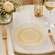 MARQUIS Gilded Glass Salad Plate