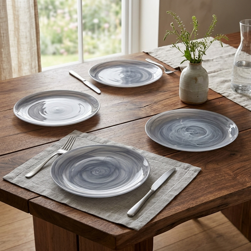 NUAGE 8" Salad Plate Graphite