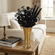 PATTY 12" Marble Gilded Vase