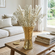 PATTY 15" Marble Gilded Vase