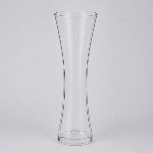 PATTY 20" Glass Slim Bouquet Vase