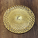 PAVO Gilded Glass Dinner Plate