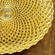 PAVO Gilded Glass Dinner Plate