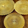 PAVO Gilded Glass Dinner Plate Set