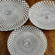 PAVO Gilded Glass Dinner Plate Set