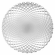 PAVO Glass Dinner Plate